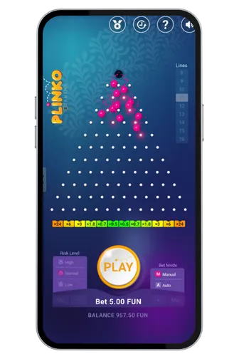 Plinko round